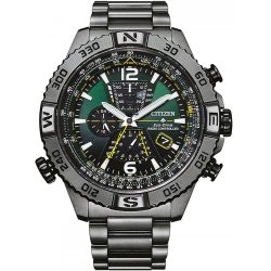   Citizen AT8227-56X Promaster-The Pilot Radio-Controlled Eco-Drive 48mm 20ATM karóra