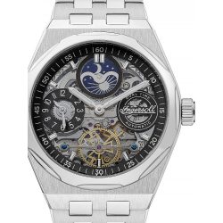   Ingersoll I12901 The Broadway kettős idő automata 43mm 5ATM karóra
