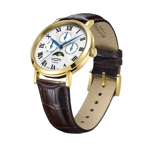 Rotary GS05328/01 Windsor férfi's óra karóra 40mm 5ATM