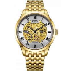   Rotary GB02941/03 Greenwich automata férfi's 42mm 5ATM karóra