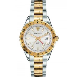   Versace V11030015 Hellenyium GMT férfi's 42mm 5ATM karóra