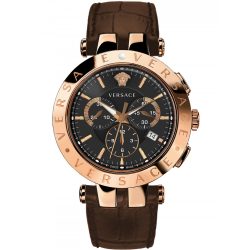 Versace VERQ00320 V-Race Kronográf Óra 42mm 5ATM karóra