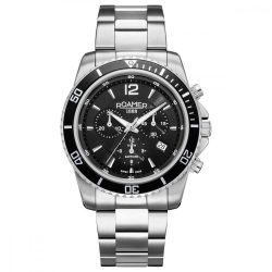 Roamer Nautic Chrono 100 férfi óra karóra ezüst