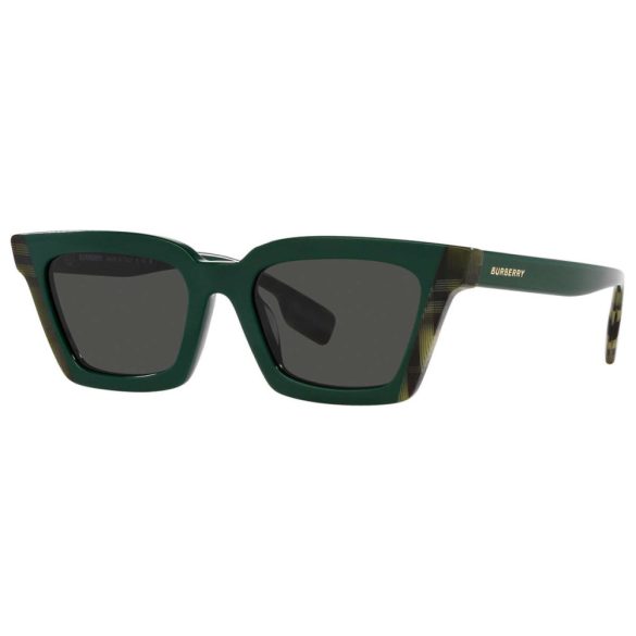 Burberry női zöld szögletes napszemüveg