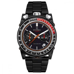 CT Scuderia Racer férfi's óra karóra fekete