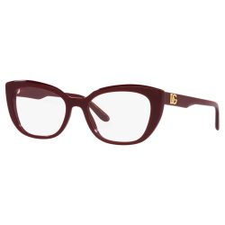 Dolce & Gabbana női piros pillangó szemüvegkeret