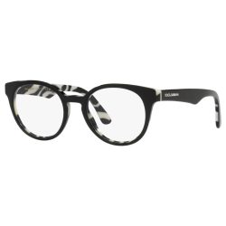 Dolce & Gabbana női fekete kerek szemüvegkeret