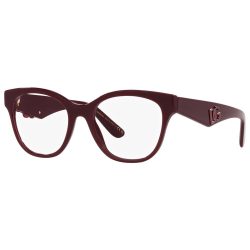 Dolce & Gabbana női piros kerek szemüvegkeret