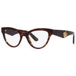 Dolce & Gabbana női barna pillangó szemüvegkeret