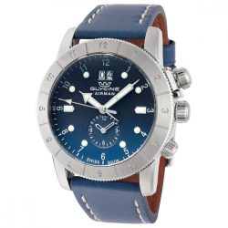 Glycine Airman GMT férfi óra karóra kék