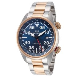Glycine Airpilot GMT 44 férfi óra karóra két tónusú