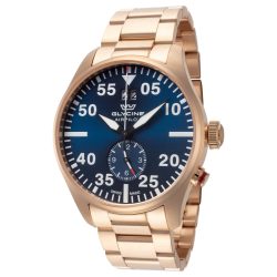 Glycine Airpilot kettős idő 44 férfi óra karóra arany