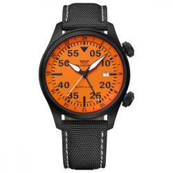 Glycine Airpilot GMT 44 férfi óra karóra fekete