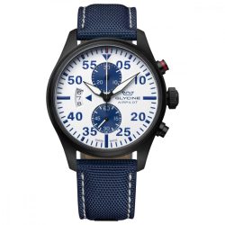 Glycine Airpilot Chrono 44 férfi óra karóra kék