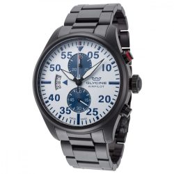 Glycine Airpilot Chrono férfi óra karóra fekete