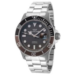 Glycine harci Sub férfi óra karóra ezüst
