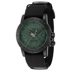 Glycine Airman Worldtimer férfi óra karóra fekete