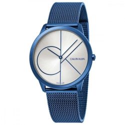 Calvin Klein Minimal férfi's óra karóra kék