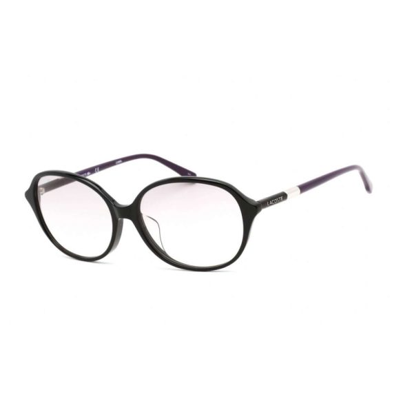 Lacoste Unisex férfi női fekete ovális napszemüveg