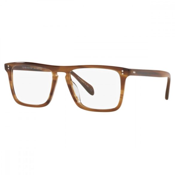 Oliver Peoples férfi barna szögletes szemüvegkeret