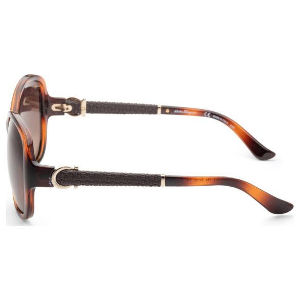 Ferragamo női barna szögletes napszemüveg
