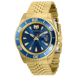 TechnoMarine takaró férfi óra karóra arany