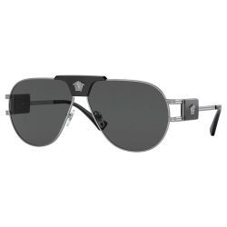 Versace férfi szürke Aviator napszemüveg