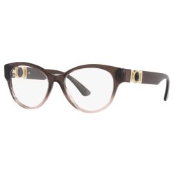 Versace női barna kerek szemüvegkeret