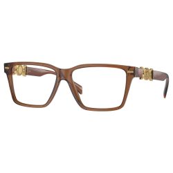 Versace női barna szögletes szemüvegkeret