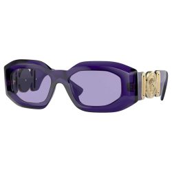 Versace férfi lila Irregular napszemüveg
