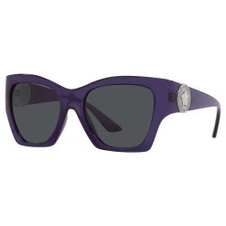 Versace női lila Irregular napszemüveg