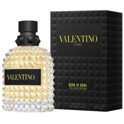  Valentino férfi Born in Roma sárga Dream edt100ml uraknak férfi parfüm